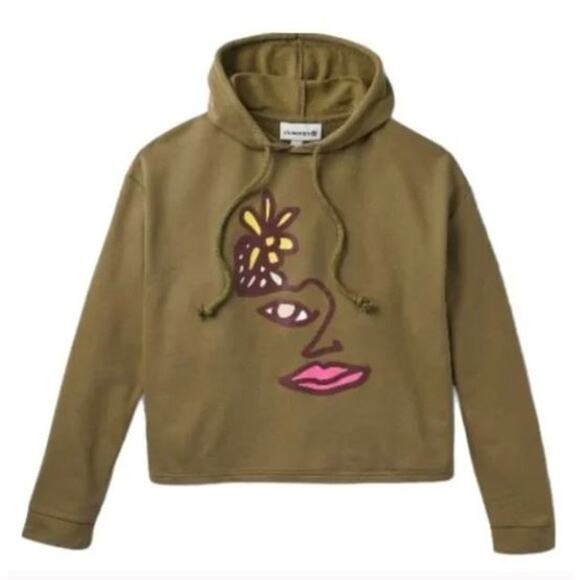 New Pride Green Face Sweatshirt XXL - Picture 2 of 3